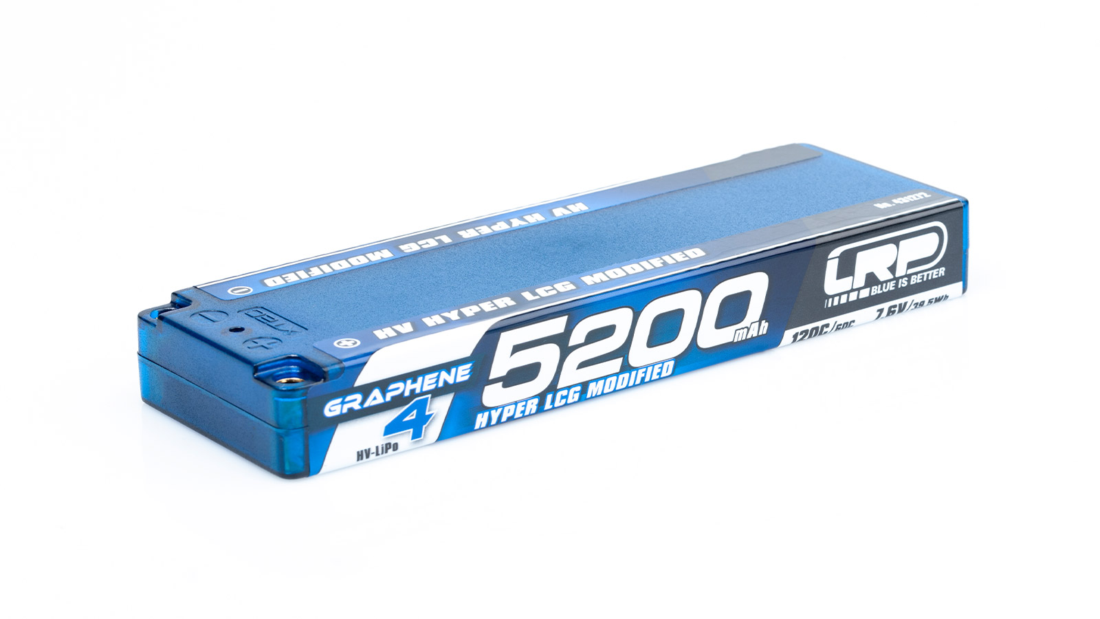 LRP HV Hyper LCG Modified GRAPHENE-4 5200mAh Hardcase Akku 7.6V LiPo 120C / 60C