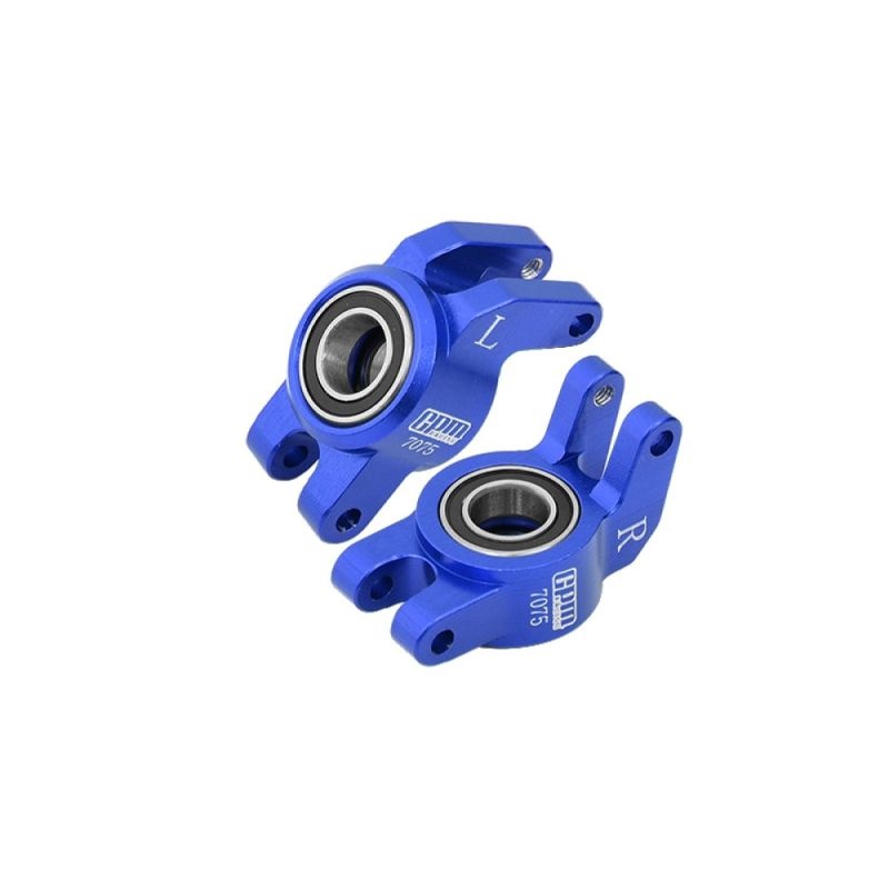 GPM Radträger 7075-T6 Aluminium hinten mit Lager blau für ARRMA 1/18 Granite 4WD MGG022B