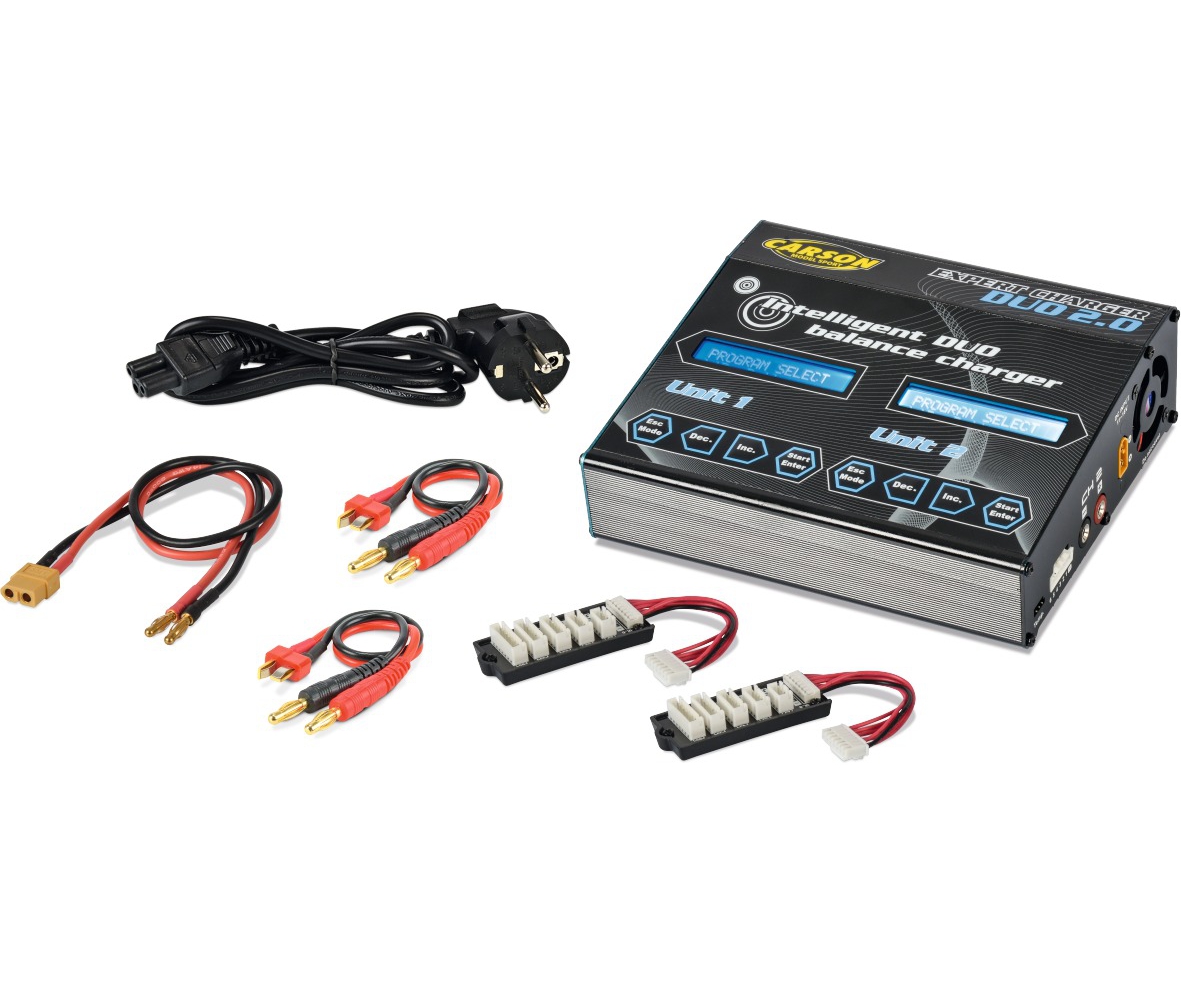Carson 08190 Expert Charger Duo 2.0 500608190