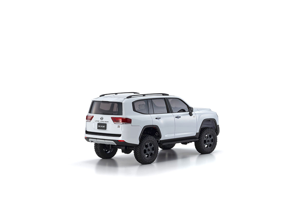 Kyosho Mini-Z 4X4 MX-01 Toyota Land Cruiser GR Sport Precious White (KT531P) 32538PW - Abbildung 2