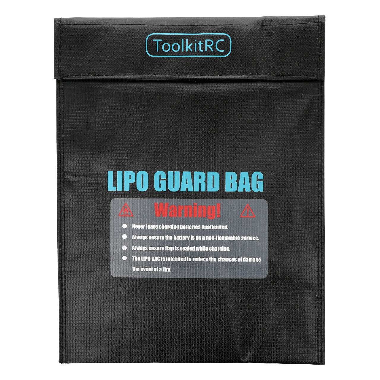 ToolkitRC Lipo Safe Bag L 230x300mm Schwarz 40700