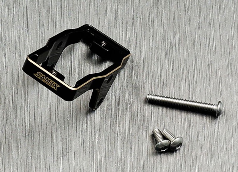 SAMIX Servo-Halter Messing für Standard-Servos (1) für Traxxas TRX-4M TRX4M-4068