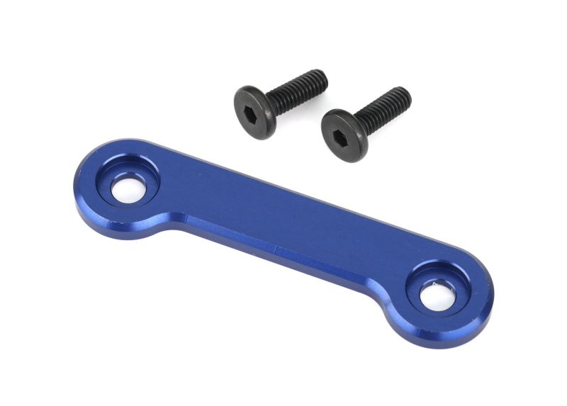 Traxxas Flügel-Scheibe 6061-T6 Alu blau eloxiert (1) +KT 9617