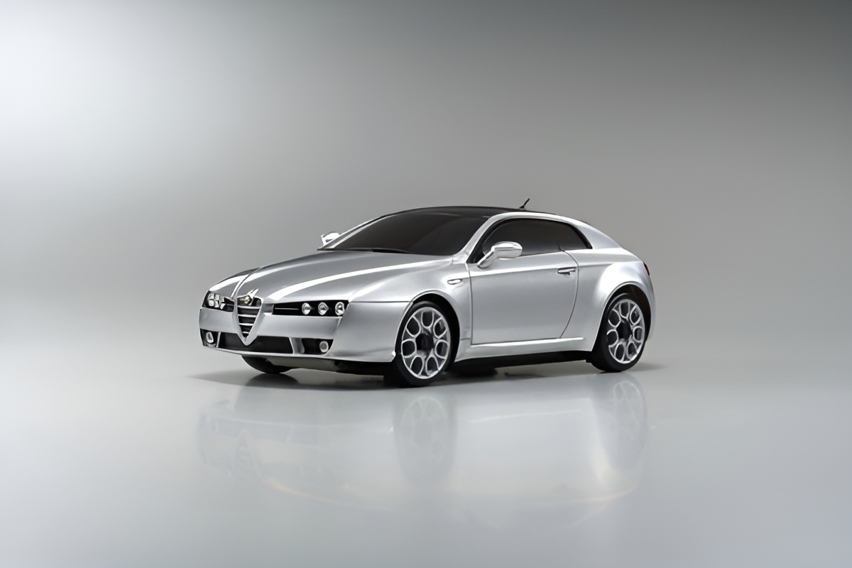 Kyosho KAROSSERIE Mini-Z ALFA ROMEO BRERA SILBER (MA010) MZXX408S - Abbildung 1