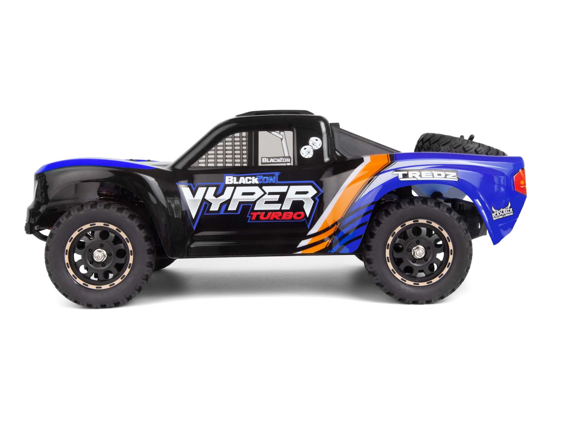 BLACKZON Viper SC Turbo 1/16 4WD Brushless SCT Blau/Orange 540276 - Abbildung 2