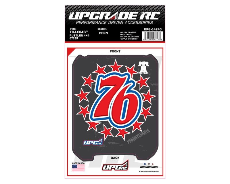 Upgrade RC Chassis Protector for Traxxas Rustler 4x4 (Penn) (1)
