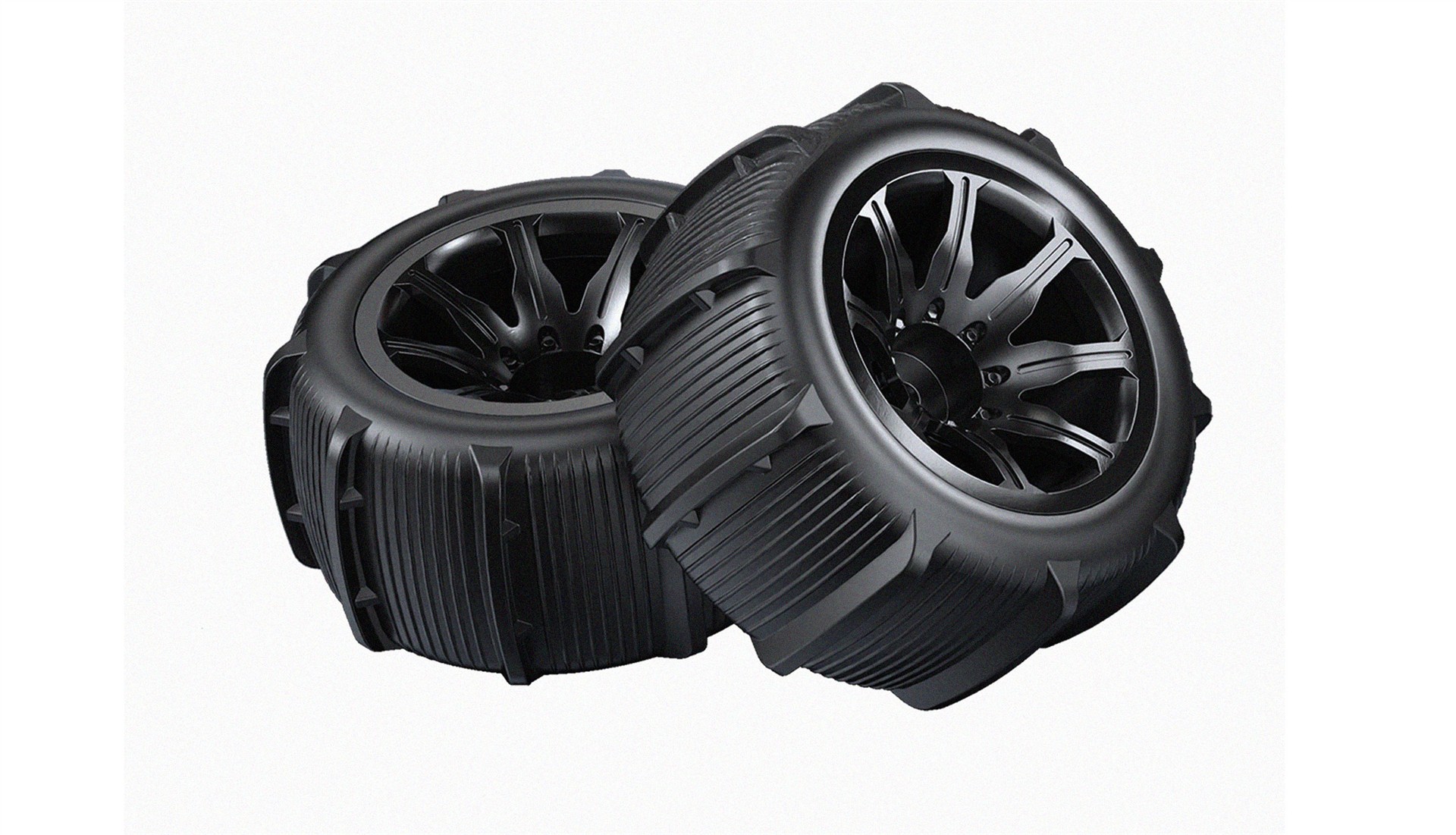 Amewi Sandpaddel-Kompletträder Hyper Go 1:14, 2 Stück 14300E2