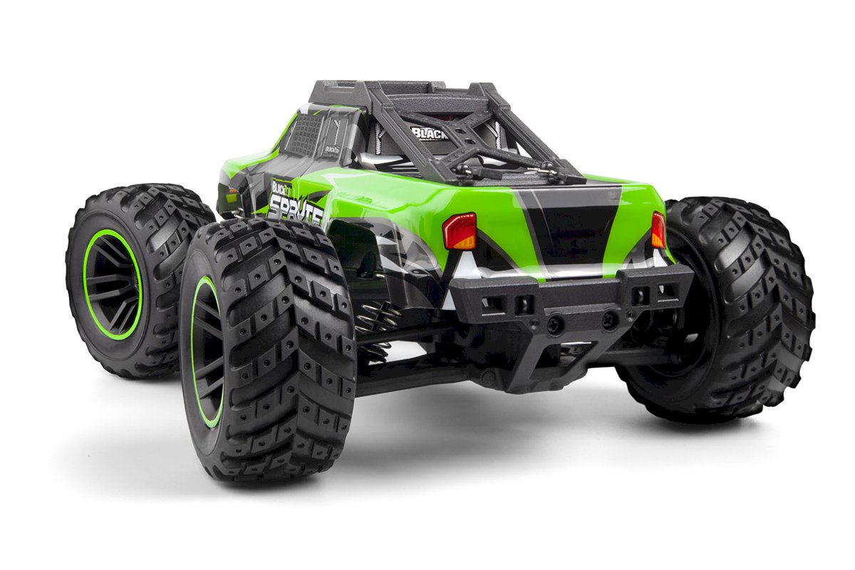 BLACKZON Spryte MT 1/20 4WD Elektro Monster Truck Grün 540300 - Abbildung 4