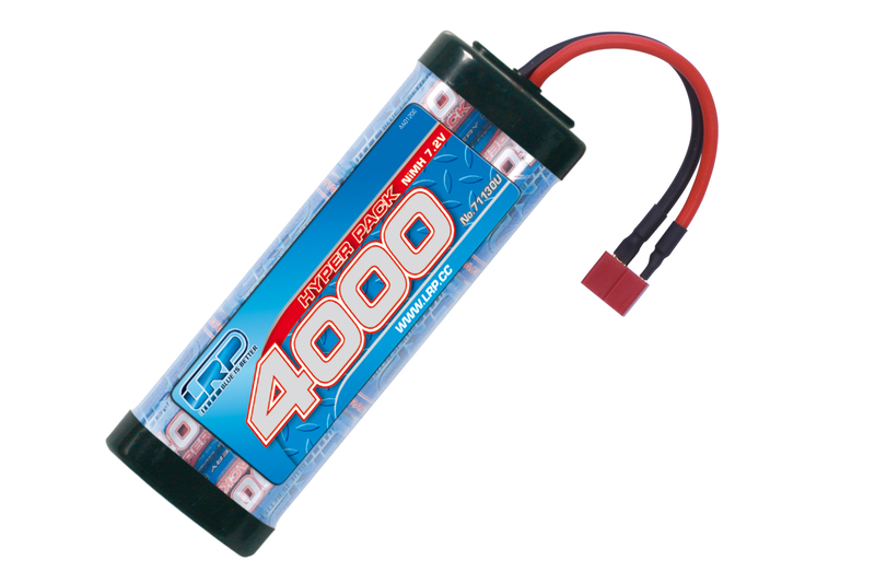 LRP Hyper Pack 4000 7.2V 6-Zellen US-style Stecker NiMH Stickpack