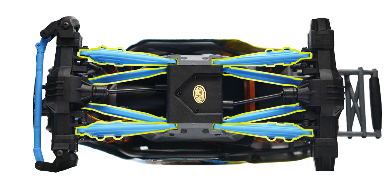 HPI 1:18 Mini King Flux Big Kahuna Ford Bronco 4400 160807 - Abbildung 8