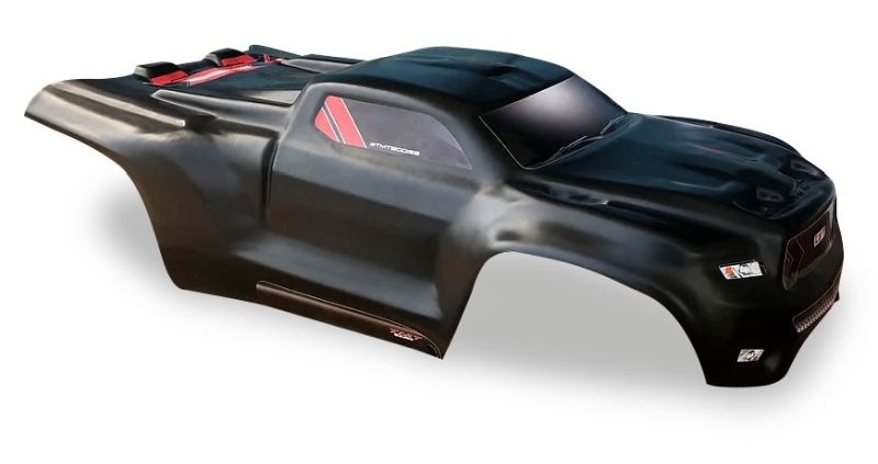 TMT Karo unbreakable schwarz inkl. Sticker für TRX SLEDGE TMTSLEDG-S