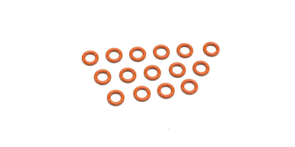 Kyosho O-Ring P6 Orange (15) (BSW63) ORG06B