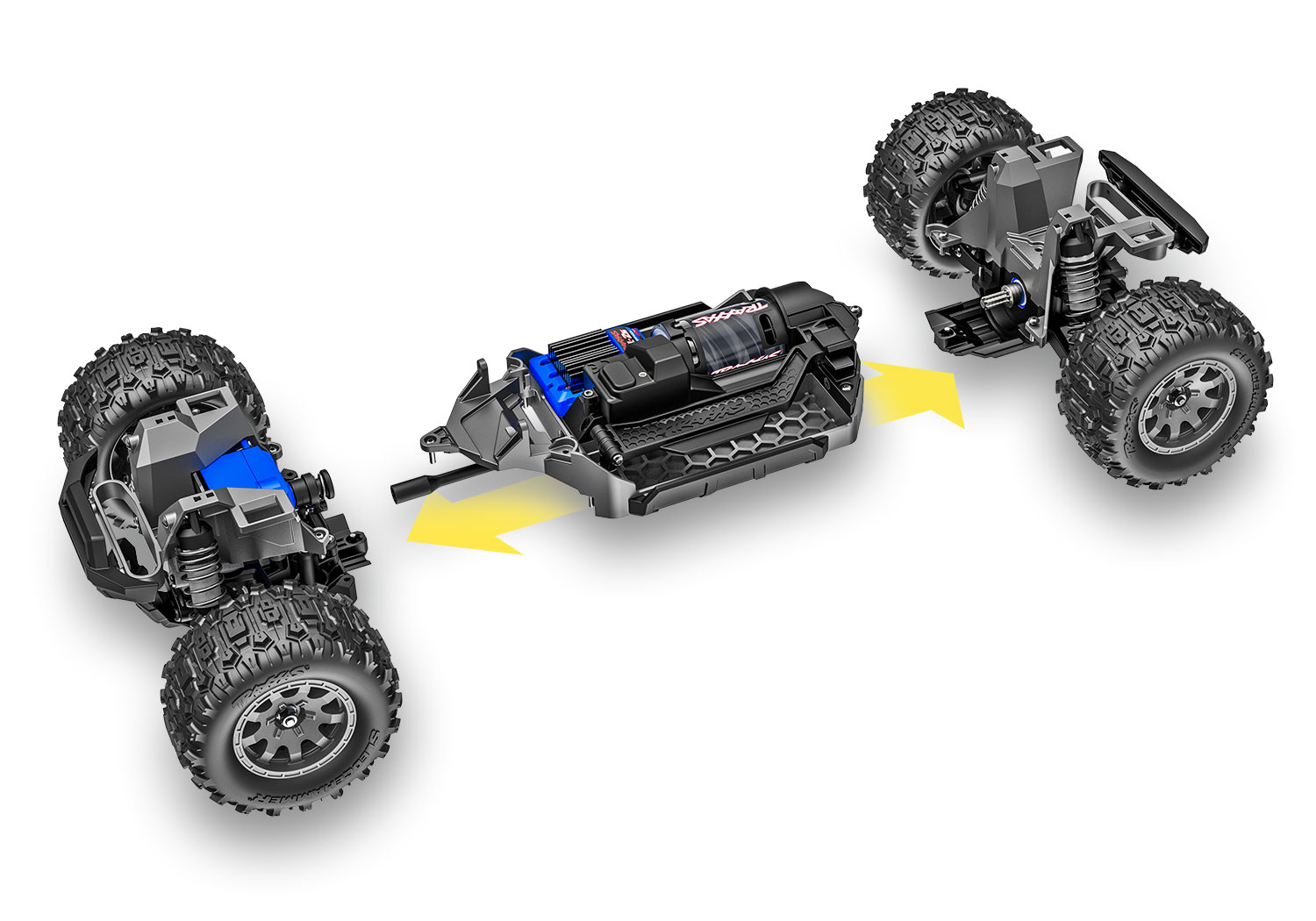 Traxxas MINI-MAXX 4WD BL-2S Brushless Grün, HD-Teile, mit Akku/Lader 107154-1 - Abbildung 9