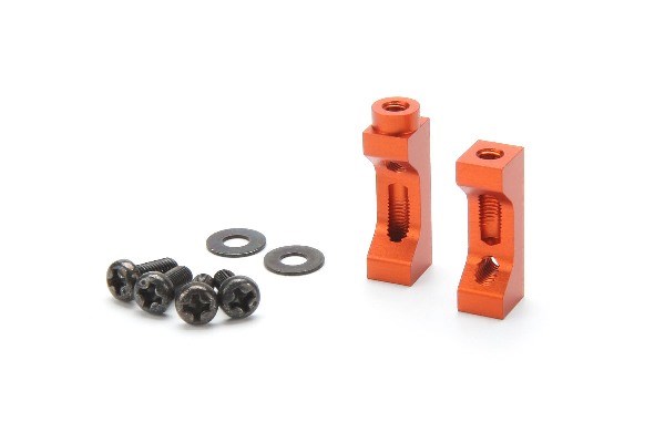 HPI Alu Servohalter Set (Orange/Formula Ten) 102910