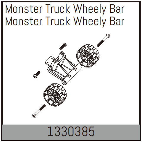 Absima Monster Truck Wheely Bar 1330385