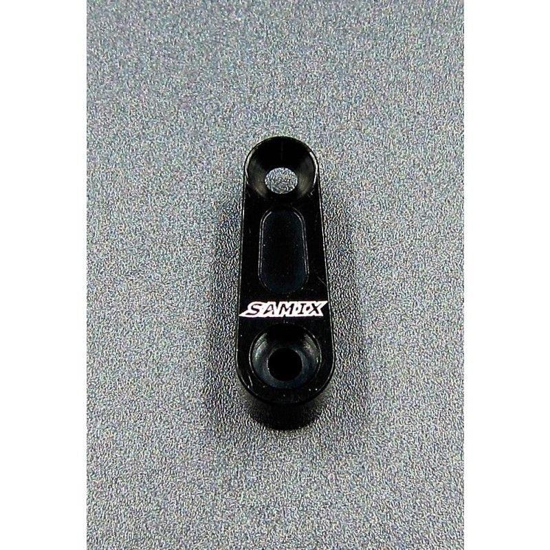 SAMIX Alum. Servo Horn 25T schwarz (Futaba, Savox) für GP car SMT-6011AF