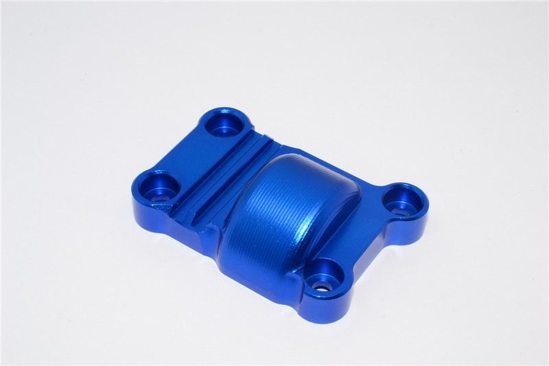 GPM Alu Getriebeabdeckung hinten blau Traxxas X-MAXX