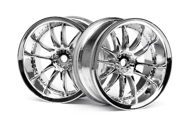 HPI Work Xsa 02C Felge 26mm Chrom (6mm Offset) 3281 - Abbildung 1