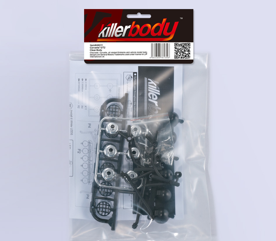 Killerbody Accent Light for Roof 1:10 SCT