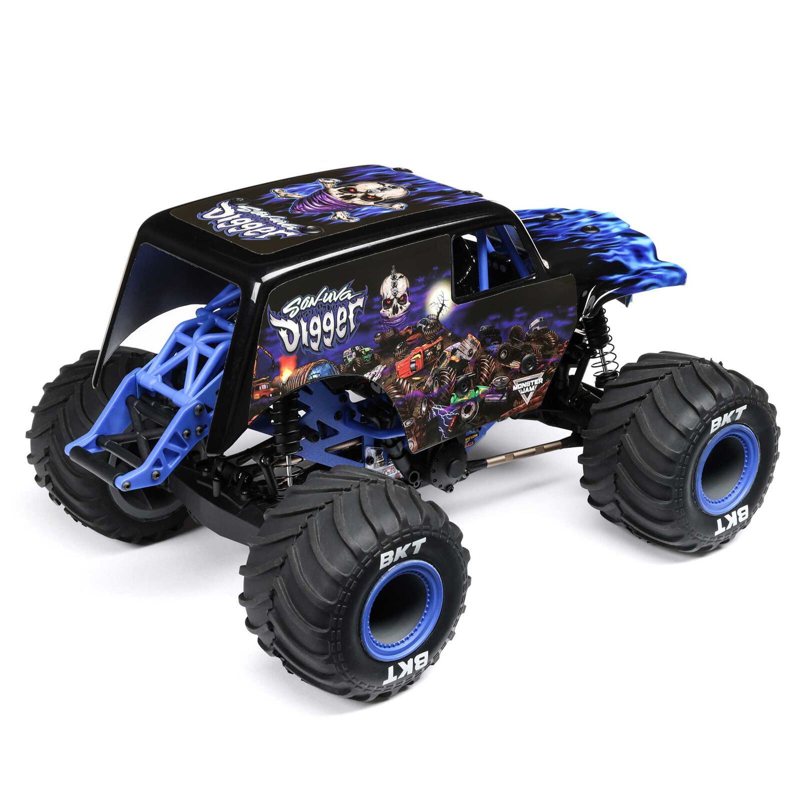 Losi Mini LMT Son Uva Digger 1/18 4WD Monster Truck LOS01026T2