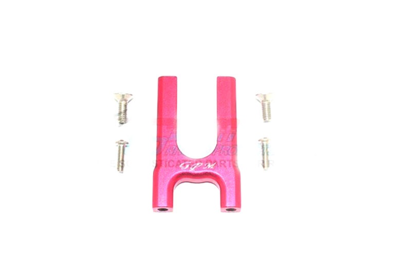 GPM Aluminium Mitteldiffhalter vorn rot ARRMA Kraton, Talion, Typhon, Outcast, Notori MAK017ANR