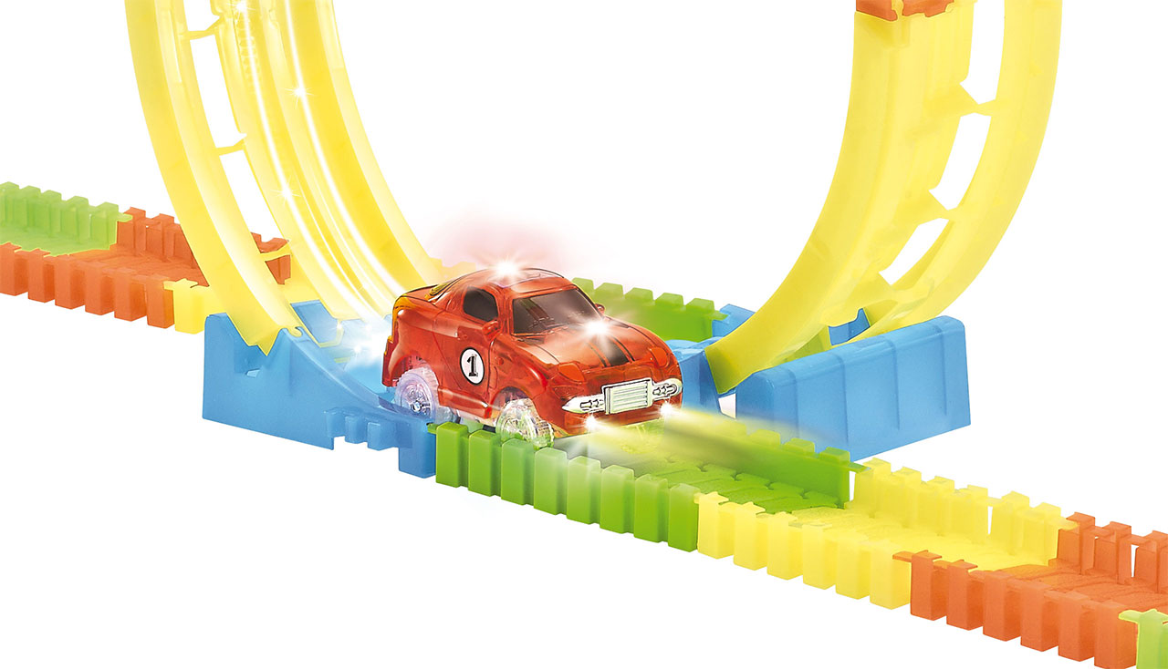 Amewi Magic Traxx Looping- Bahn 99-teilig, fluoreszierend 100655