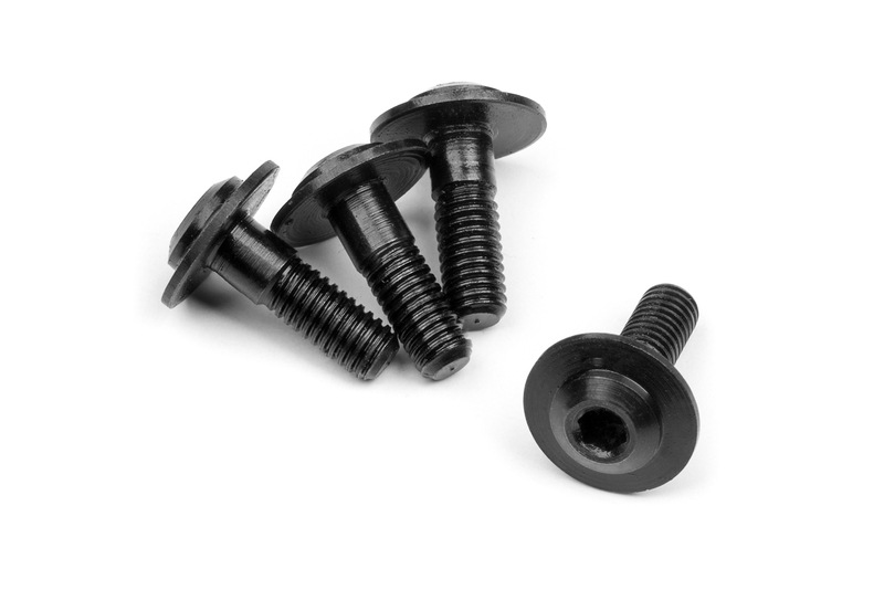 HPI Motorschraube M3X9mm (4St) 115323 - Abbildung 1
