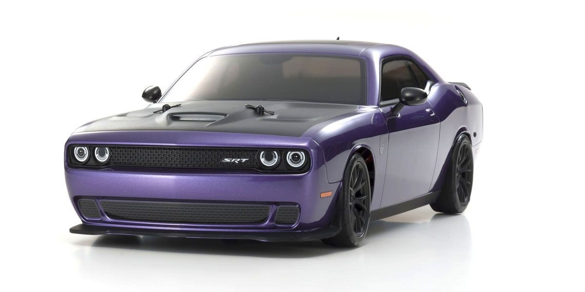 Kyosho FAZER MK2 Dodge Challenger SRT 2015 Purple 1:10 ReadySet 34415T1C
