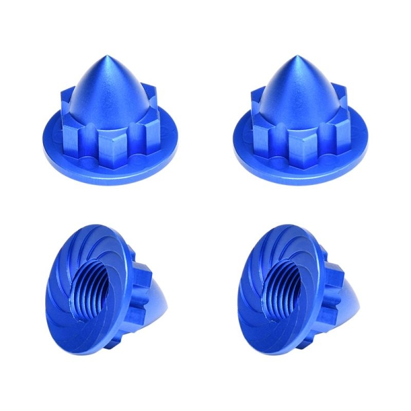 GPM Alu 22mm Spezial-Radmuttern blau TRAXXAS X-MAXX, XRT, SAND CAR TXM005NB
