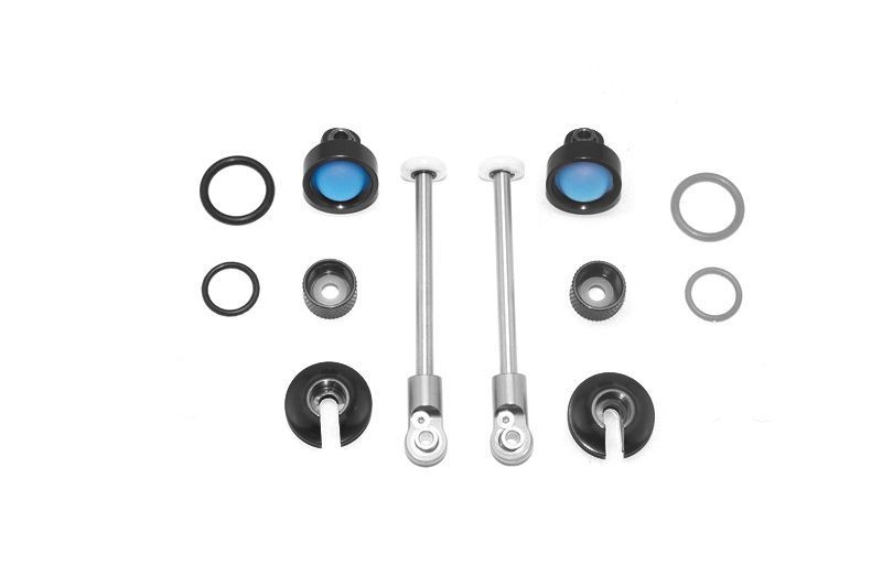 GPM Alu Ersatzteile für Dämpfer hinten schwarz ARRMA Granite, Big Rock, Senton MAG115R/KITBK