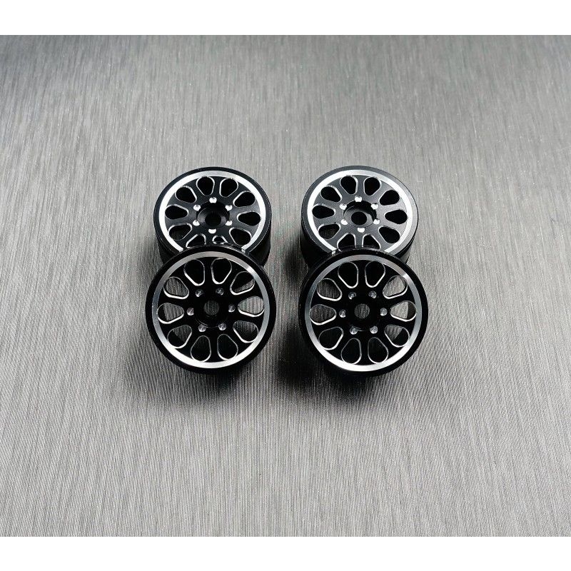 SAMIX Felgen-Set Alu (4) für Axial SCX24 SCX24-6069