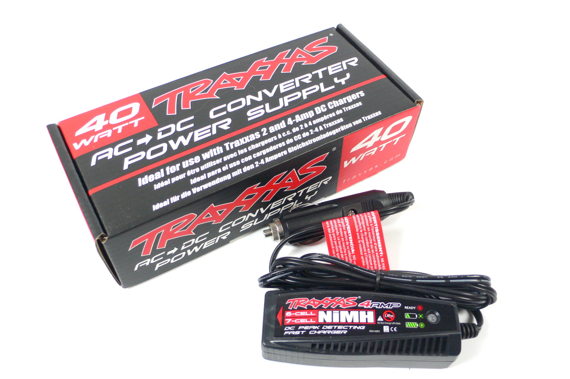 Traxxas AC->DC Adapter 2976G 40W Netzteil plus 12V-Lader - Abbildung 2