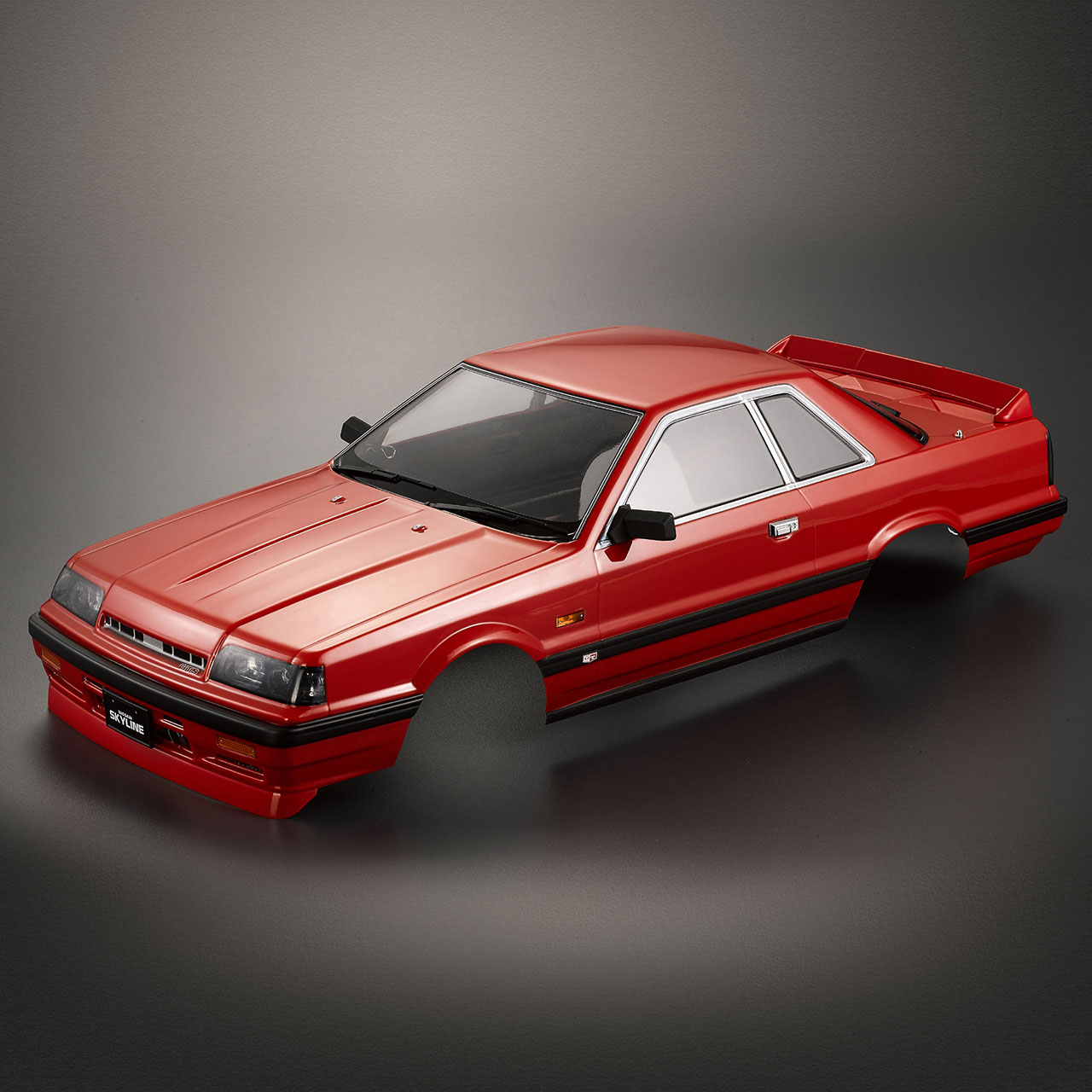 KB48677 Nissan Skyline R31 Karosserie lackiert Rot 195mm RTU