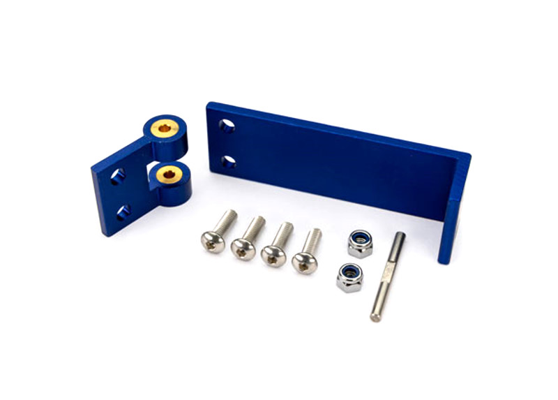 Traxxas Aluminium Ruderhalter + Ruder-Pivot Spartan 5742X