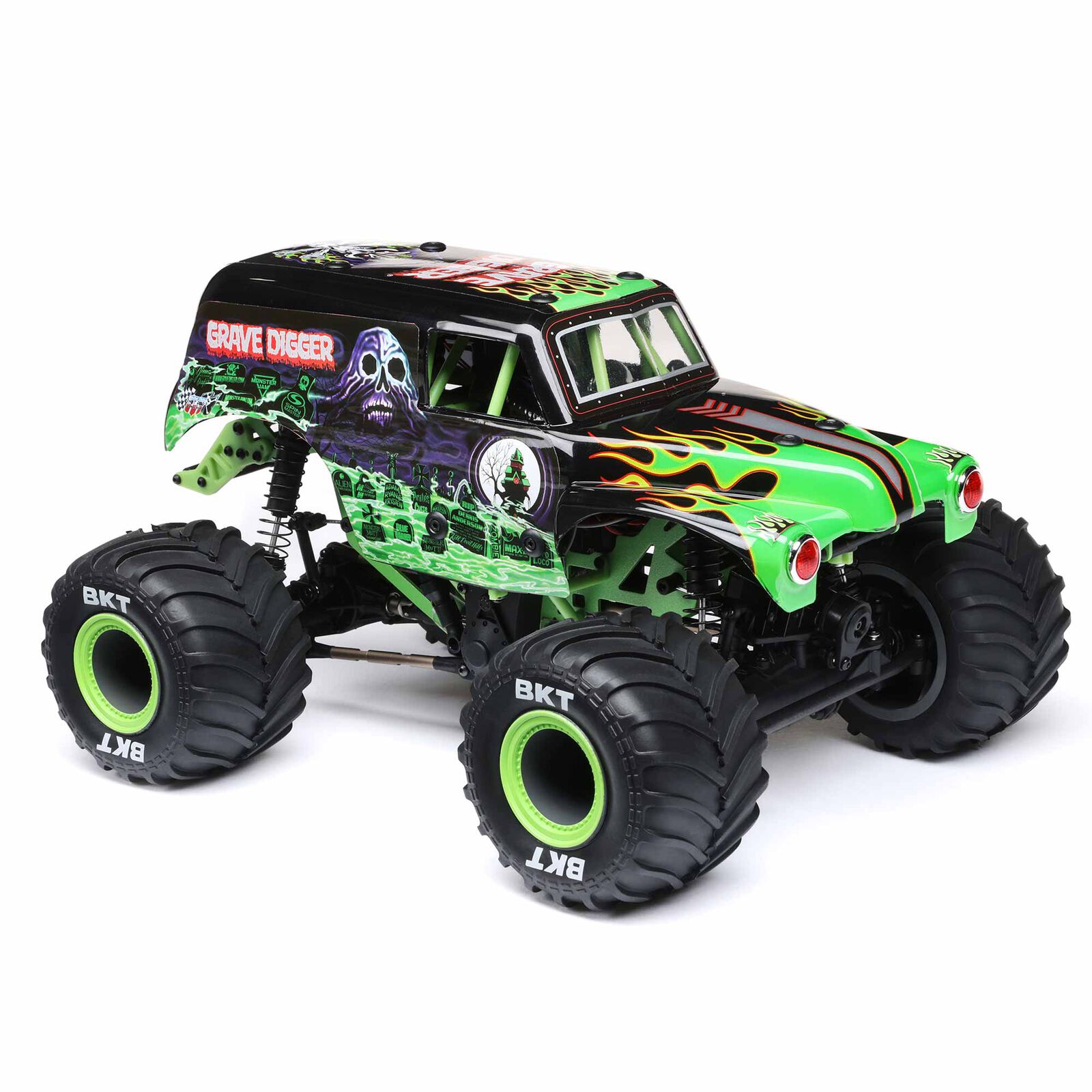 Losi Mini LMT Grave Digger 1/18 4WD Monster Truck LOS01026T1