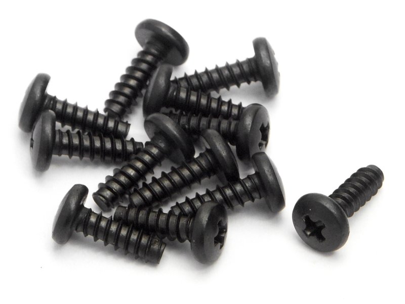 HPI Flachkopfschneidschraube M2.6x8mm (12St) Z481