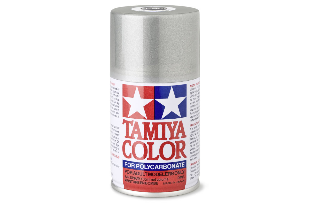 Tamiya Color Lexan Spray Farbe PS-36 Translucent Silber PS36 Silver 100ml 300086036 - Abbildung 1