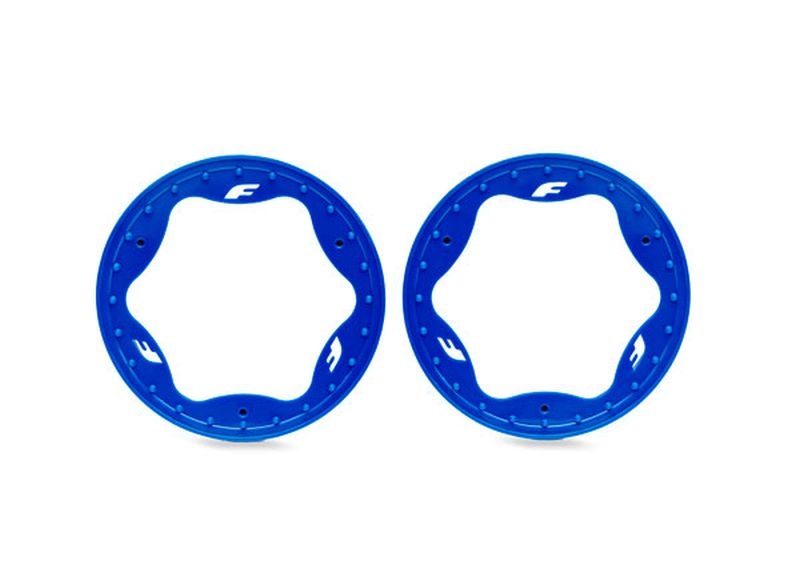 Traxxas Beadlock-Ringe vo blau Funco 10976-BLUE - Abbildung 1