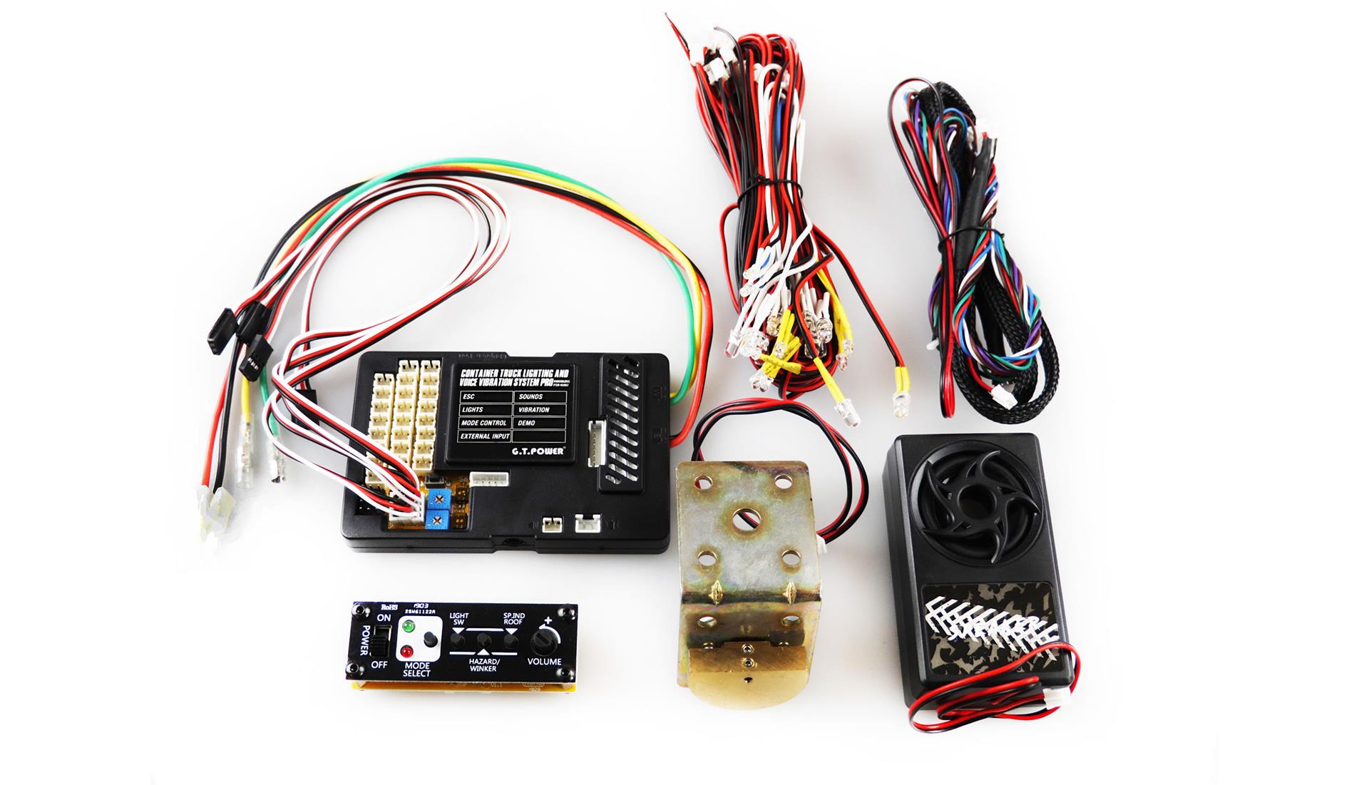 GT-Power LKW Beleuchtung und Sound- Vibrationssystem MFC für EU-Trucks 28969