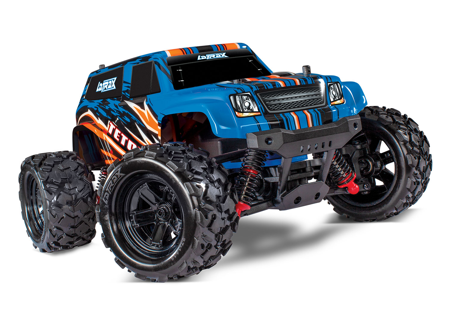 LaTrax TETON 4x4 Blau X RTR +Akku/12V-Lader Monster Truck 76054-1