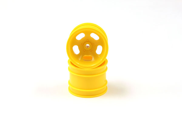 Kyosho FELGEN HINTEN BEETLE 2014 GELB (2) SCH004Y
