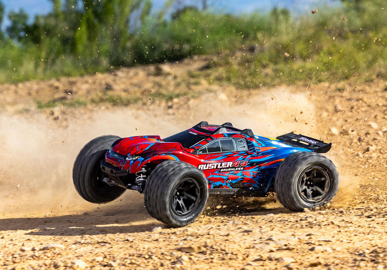 Traxxas Rustler 4x4 VX3 Brushless Stadium Truck Rot 67464-4 - Abbildung 8