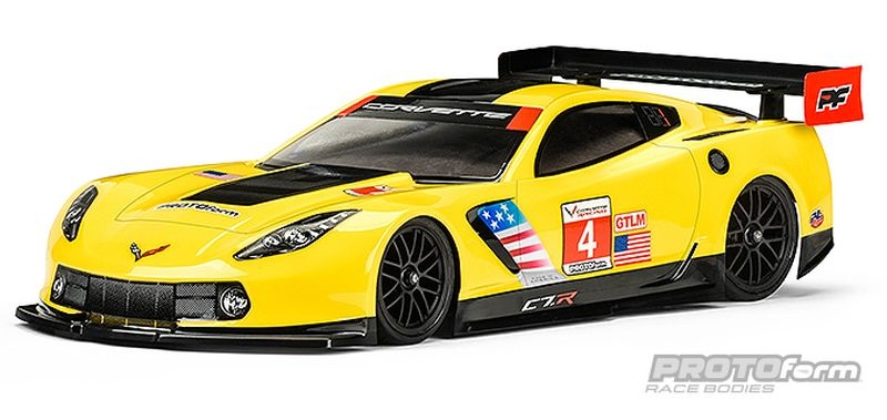 Protoform ProLine Chevrolet Corette C7.R Karo klar (190mm TC) 1557-30