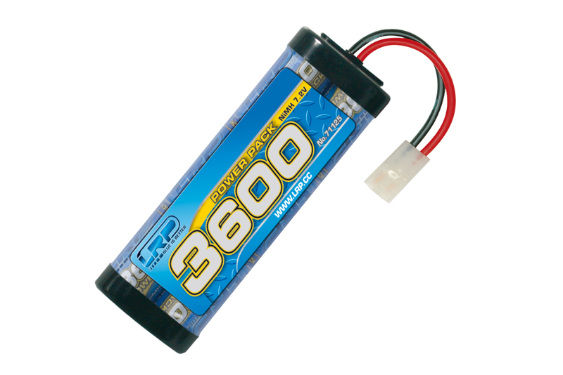 LRP Power Pack 3600 7.2V 6-Zellen Tamiya / JST Stecker NiMH Stickpack
