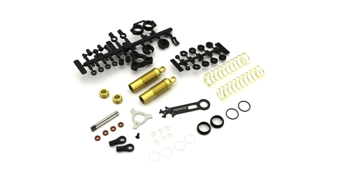 Kyosho Stossdämpfer, Hinten, Turbo Optima (2) Gold OTW129