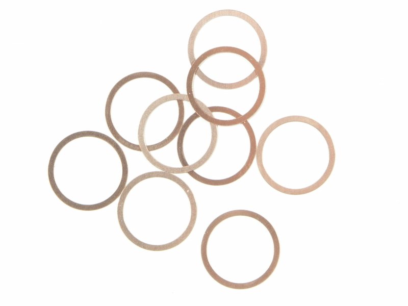 HPI Unterlagscheibe 10x12x0.1mm Kupfer(10St) Z891 - Abbildung 1