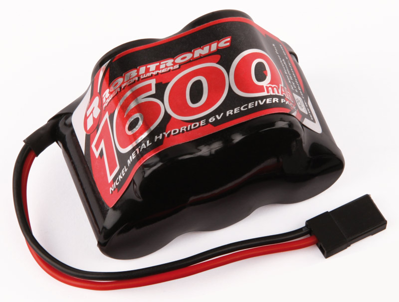 RX161 NiMH Akku 1600mAh 3+2 Zellen 2/3A Empfängerpack - Abbildung 1
