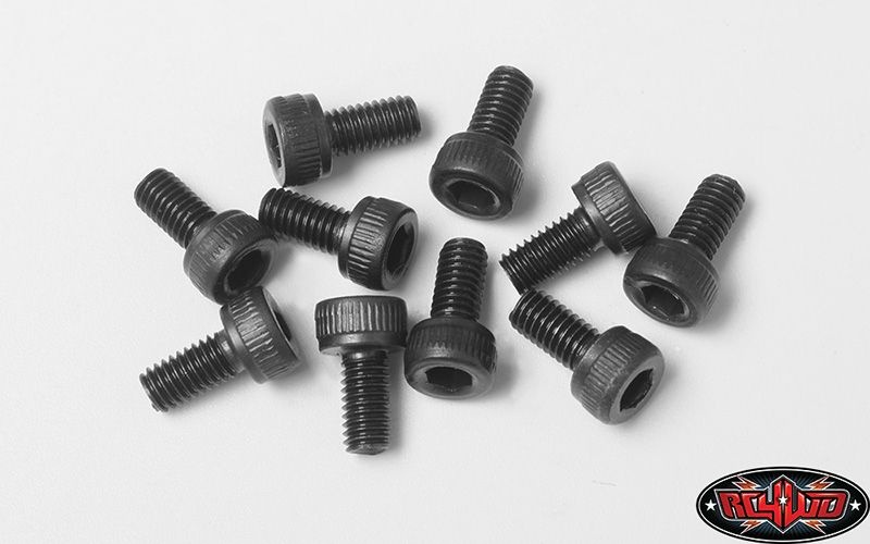 RC4WD Steel Socket Head Cap Screws M3 x 6mm (10) Z-S1743
