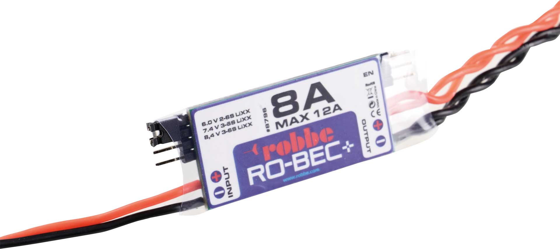 Robbe RO-BEC+ 8A Empfängerstromversorgung 8796