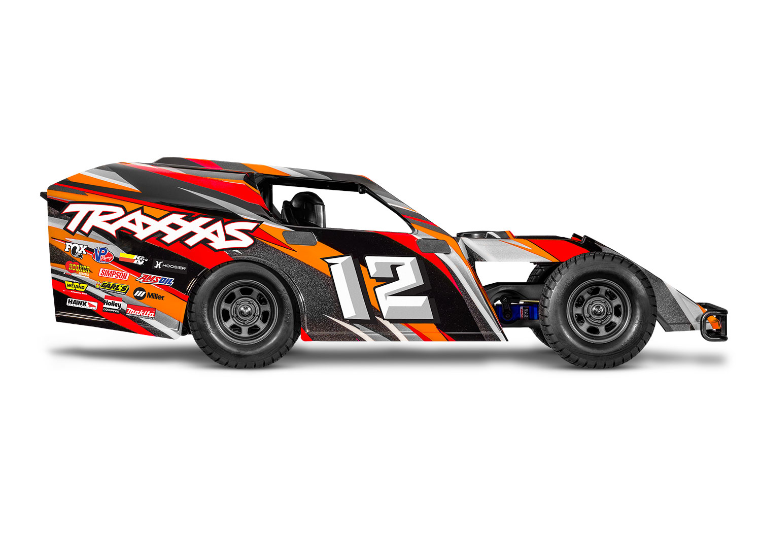 Traxxas Slash Mudboss BL-2S orange 1/10 Dirt Oval Racer RTR Brushless 104354-74 - Abbildung 3